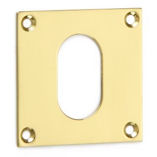 Square Escutcheon - Oval Profile