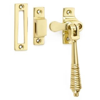 Locking Reeded Casement Fastener