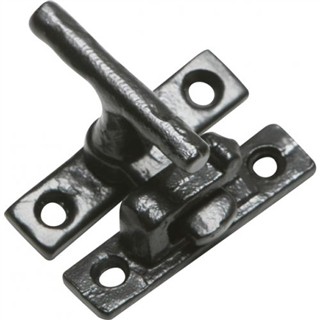 Antique Black Iron Casement Fastener