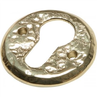 Cast Brass Euro Escutcheon