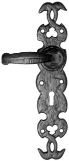 Antique Black Iron Door Handle