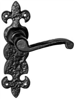 Antique Black Iron Door Handle