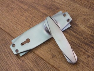 Croft Art Deco Door Handle