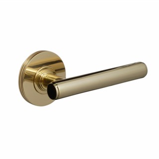 Contemporary Door Handles on Covered Rose