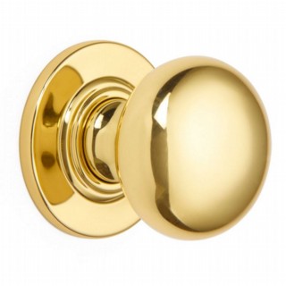 Bun Door Knob on Covered Rose